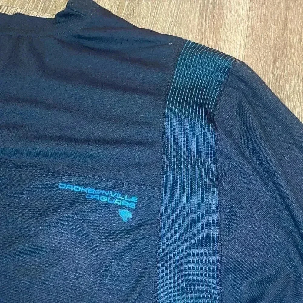 Mens Nike Black Jacksonville Jaguars Long Sleeve Shirt - 3XL